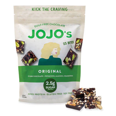 Original Dark Chocolate Low-Sugar Snack Bites, 10 oz Bag