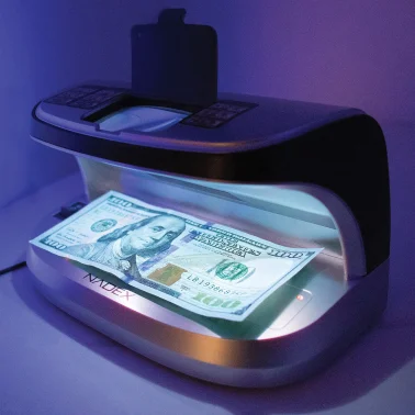 Nadex Coins™ V27 Desktop UV Counterfeit Detector with Micro Print Magnifier - Image 7